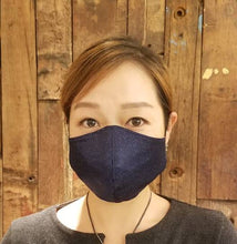 Load image into Gallery viewer, Silk HerbA Mask(Navy)